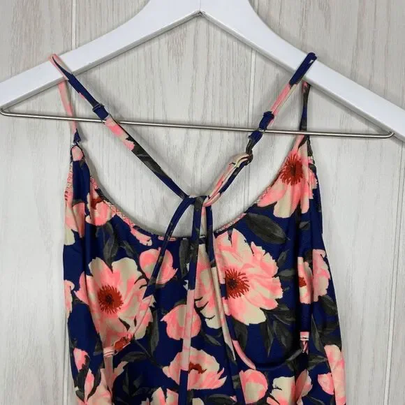 Tori Praver Floral One Piece Strappy Swimsuit Women's Size Medium - Picture 5 of 5